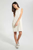 Redtag-Biege-Tiered-Knitted-Dress-Dresses-Senior-Girls-9 to 14 Years