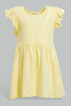 Load image into Gallery viewer, Redtag-Baby-Pink-Printed-/-Solid-Mint-2Pc-Pack-Knit-Dress-Dresses-Infant-Girls-3 to 24 Months
