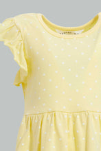 Load image into Gallery viewer, Redtag-Baby-Pink-Printed-/-Solid-Mint-2Pc-Pack-Knit-Dress-Dresses-Infant-Girls-3 to 24 Months
