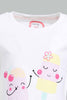Redtag-White-Cute-Friends-Printed-T-Shirt-Category:T-Shirts,-CHR,-Colour:White,-Filter:Infant-Girls-(3-to-24-Mths),-ING-T-Shirts,-New-In,-New-In-ING-APL,-Non-Sale,-S22B,-Section:Kidswear,-TBL-Infant-Girls-