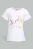 Redtag-White-Cute-Friends-Printed-T-Shirt-Category:T-Shirts,-CHR,-Colour:White,-Filter:Infant-Girls-(3-to-24-Mths),-ING-T-Shirts,-New-In,-New-In-ING-APL,-Non-Sale,-S22B,-Section:Kidswear,-TBL-Infant-Girls-