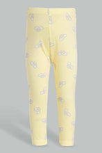 Load image into Gallery viewer, Redtag-Mint-And-Yellow-Wonderfull-Pyjama-Set-Pyjama-Sets-Infant-Girls-3 to 24 Months
