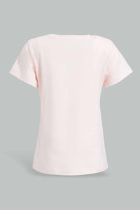 Redtag-Pink-Rainbow-Printed-T-Shirt-Category:T-Shirts,-Colour:Pink,-Filter:Infant-Girls-(3-to-24-Mths),-ING-T-Shirts,-New-In,-New-In-ING-APL,-Non-Sale,-S22B,-Section:Kidswear,-TBL-Infant-Girls-