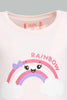 Redtag-Pink-Rainbow-Printed-T-Shirt-Category:T-Shirts,-Colour:Pink,-Filter:Infant-Girls-(3-to-24-Mths),-ING-T-Shirts,-New-In,-New-In-ING-APL,-Non-Sale,-S22B,-Section:Kidswear,-TBL-Infant-Girls-