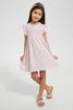 Redtag-White-Aop-Dress-Dresses-Girls-2 to 8 Years