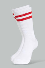 Load image into Gallery viewer, Redtag-Assorted-Men-Crew-Leg-Socks-With-Rib-On-Leg-Sports-1/2-Terry-Sports-Socks-Men&#39;s-
