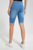 Redtag-Blue-Denim-Short-Category:Shorts,-Colour:Blue,-Filter:Women's-Clothing,-New-In,-New-In-Women-APL,-Non-Sale,-S22C,-Section:Women,-TBL,-Women-Shorts--