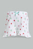 Redtag-White-Printed-/-Mint-Solid-2Pk-Short-Casual-Shorts-Infant-Girls-3 to 24 Months