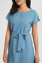 Load image into Gallery viewer, Redtag-Assorted-Printed-Dress-With-Belt-Dresses-Women&#39;s-
