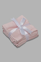 تنزيل الصورة على معرض الصور، Redtag-Pink-Textured-Cotton-Face-Towel-Set-(4-Piece)-Category:Towels,-Colour:Pink,-Filter:Home-Bathroom,-HMW-BAC-Towels,-New-In,-New-In-HMW-BAC,-Non-Sale,-Section:Homewares,-W22O-Home-Bathroom-
