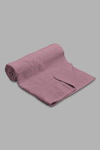 Load image into Gallery viewer, Redtag-Purple-Textured-Cotton-Beach-Towel-Category:Towels,-Colour:Purple,-Filter:Home-Bathroom,-HMW-BAC-Towels,-New-In,-New-In-HMW-BAC,-Non-Sale,-Section:Homewares,-W22O-Home-Bathroom-
