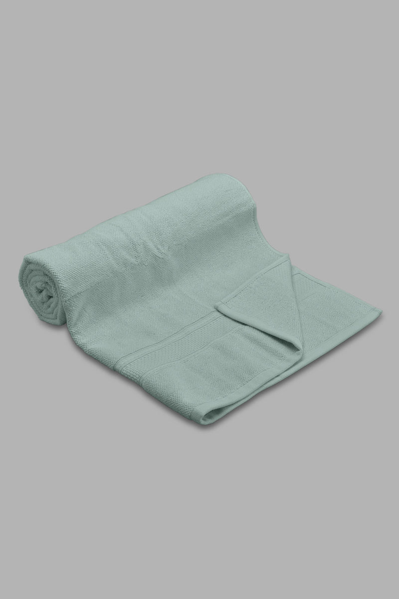 Redtag-Mint-Textured-Cotton-Bath-Towel-Category:Towels,-Colour:Mint,-Filter:Home-Bathroom,-HMW-BAC-Towels,-New-In,-New-In-HMW-BAC,-Non-Sale,-Section:Homewares,-W22O-Home-Bathroom-