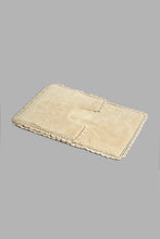 Load image into Gallery viewer, Redtag-Beige-Bath-Mat-Set-(2-Piece)-Category:Bathmats,-Colour:Beige,-Filter:Home-Bathroom,-HMW-BAC-Bath-Accessories,-New-In,-New-In-HMW-BAC,-Non-Sale,-S22C,-Section:Homewares-Home-Bathroom-
