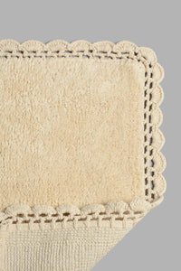 Redtag-Beige-Bath-Mat-Set-(2-Piece)-Category:Bathmats,-Colour:Beige,-Filter:Home-Bathroom,-HMW-BAC-Bath-Accessories,-New-In,-New-In-HMW-BAC,-Non-Sale,-S22C,-Section:Homewares-Home-Bathroom-