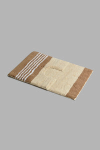 Redtag-Beige-Bath-Mat-Set-(2-Piece)-Category:Bathmats,-Colour:Beige,-Filter:Home-Bathroom,-HMW-BAC-Bath-Accessories,-New-In,-New-In-HMW-BAC,-Non-Sale,-S22C,-Section:Homewares-Home-Bathroom-