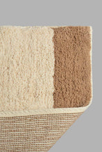 Load image into Gallery viewer, Redtag-Beige-Bath-Mat-Set-(2-Piece)-Category:Bathmats,-Colour:Beige,-Filter:Home-Bathroom,-HMW-BAC-Bath-Accessories,-New-In,-New-In-HMW-BAC,-Non-Sale,-S22C,-Section:Homewares-Home-Bathroom-
