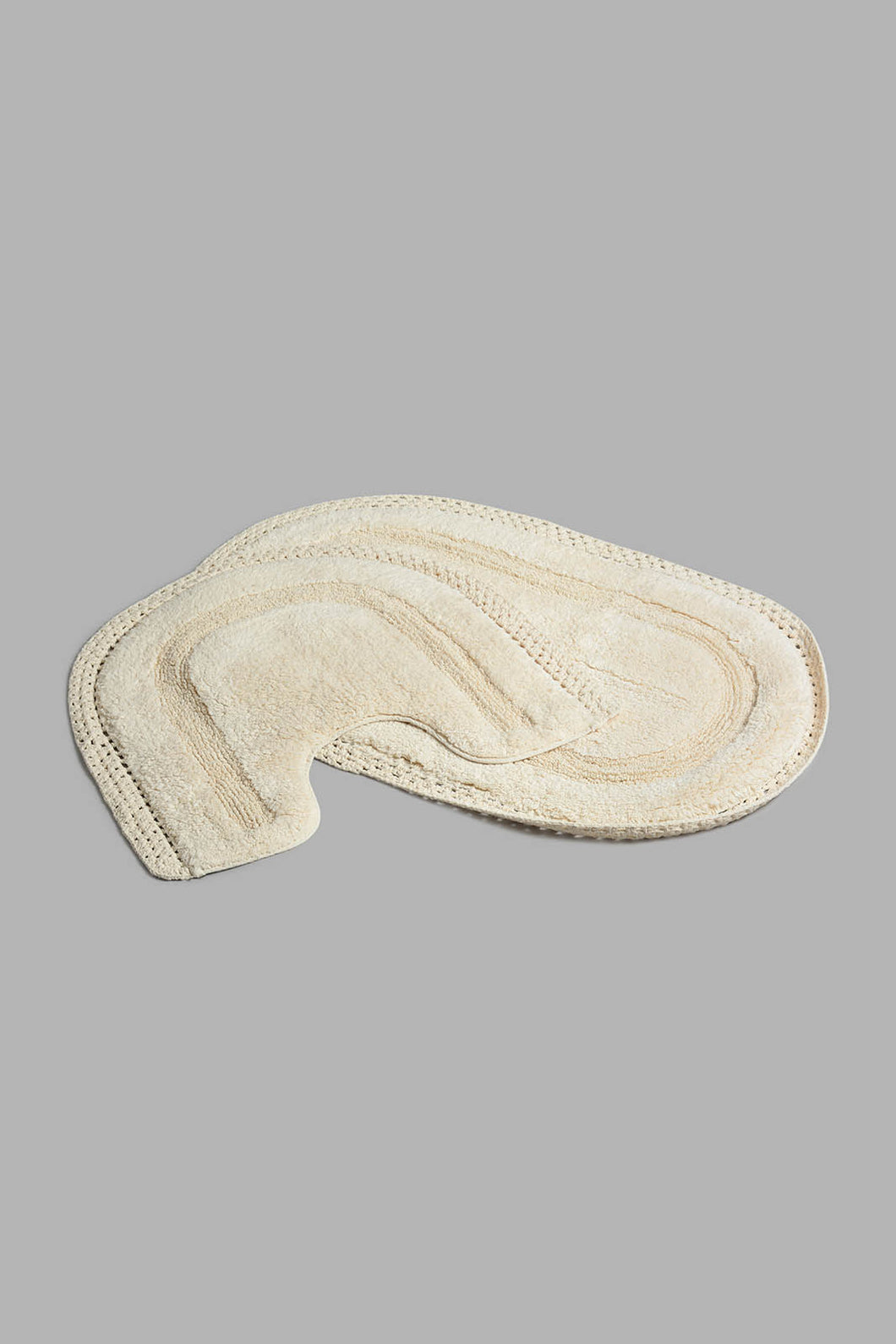 Redtag-Off-White-Bath-Mat-Set-(2-Piece)-Category:Bathmats,-Colour:Cream,-Filter:Home-Bathroom,-HMW-BAC-Bath-Accessories,-New-In,-New-In-HMW-BAC,-Non-Sale,-S22C,-Section:Homewares-Home-Bathroom-