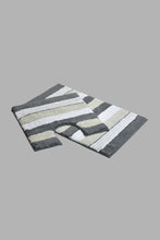 Load image into Gallery viewer, Redtag-Grey-Bath-Mat-Set-(2-Piece)-Category:Bathmats,-Colour:Grey,-Filter:Home-Bathroom,-HMW-BAC-Bath-Accessories,-New-In,-New-In-HMW-BAC,-Non-Sale,-S22C,-Section:Homewares-Home-Bathroom-
