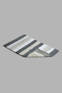 Redtag-Grey-Bath-Mat-Set-(2-Piece)-Category:Bathmats,-Colour:Grey,-Filter:Home-Bathroom,-HMW-BAC-Bath-Accessories,-New-In,-New-In-HMW-BAC,-Non-Sale,-S22C,-Section:Homewares-Home-Bathroom-