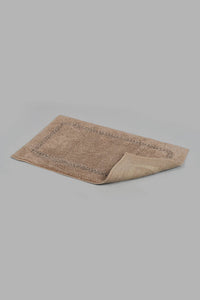 Redtag-Taupe-Bath-Mat-Category:Bathmats,-Colour:Taupe,-Filter:Home-Bathroom,-HMW-BAC-Bce-Bath-Accessories,-New-In,-New-In-HMW-BAC,-Non-Sale,-S22C,-Section:Homewares-Home-Bathroom-