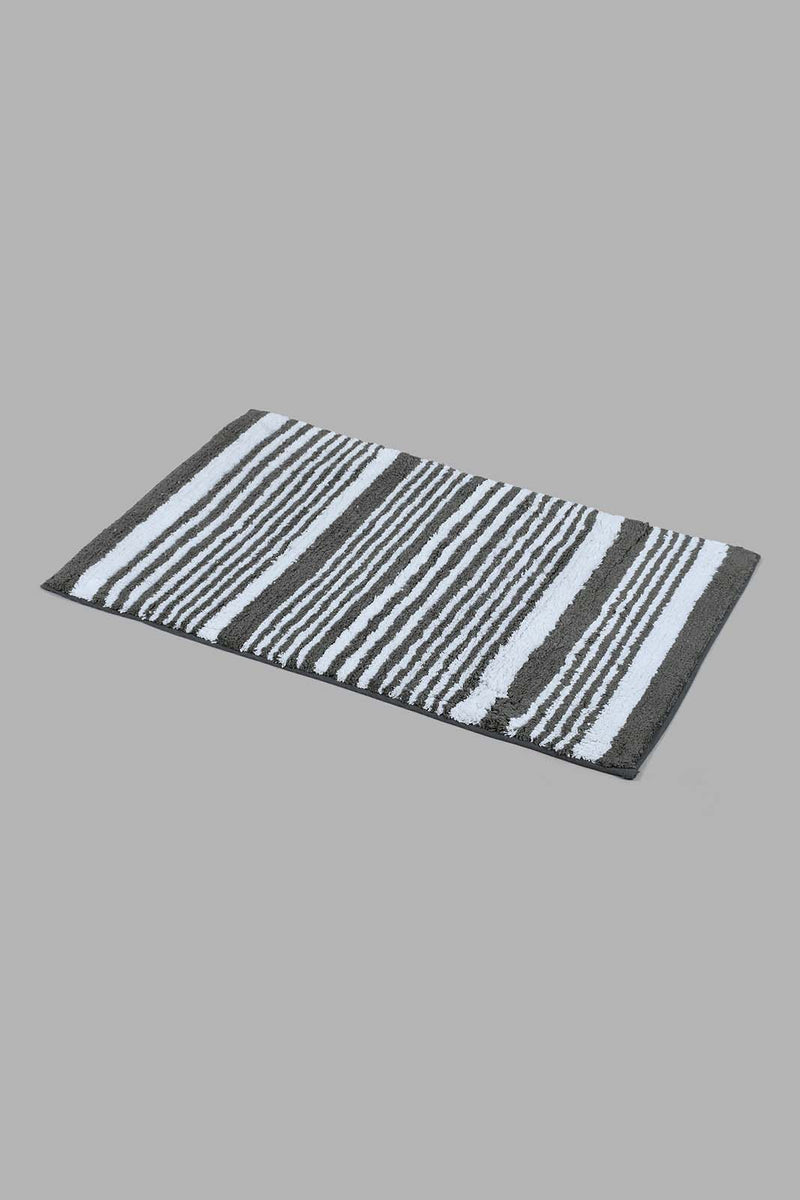 Redtag-Dark-Grey-Bath-Mat-Category:Bathmats,-Colour:Grey,-Filter:Home-Bathroom,-HMW-BAC-Bce-Bath-Accessories,-New-In,-New-In-HMW-BAC,-Non-Sale,-S22C,-Section:Homewares-Home-Bathroom-