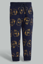 Load image into Gallery viewer, Redtag-Black-Chip-N-Dale-Printed-Active-Pant-Joggers-Infant-Boys-3 to 24 Months
