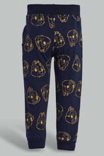 Load image into Gallery viewer, Redtag-Black-Chip-N-Dale-Printed-Active-Pant-Joggers-Infant-Boys-3 to 24 Months
