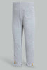 Redtag-Grey-Melange-Solid-Colour-Ribbed-Legging-Leggings-Infant-Girls-3 to 24 Months