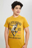 Redtag-Mustard-Skate-1983-Tee-Graphic-T-Shirts-Senior-Boys-9 to 14 Years