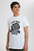 Redtag-White-Shoot-People-Tee-Graphic-T-Shirts-Senior-Boys-9 to 14 Years