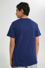 تنزيل الصورة على معرض الصور، Redtag-Navy-Freeze-Time-Tee-Graphic-T-Shirts-Senior-Boys-9 to 14 Years
