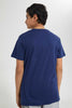 Redtag-Navy-Freeze-Time-Tee-Graphic-T-Shirts-Senior-Boys-9 to 14 Years
