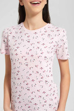 تنزيل الصورة على معرض الصور، Redtag-Pink/Black-Ditsy-Print-T-Shirt-Category:T-Shirts,-Colour:Assorted,-Filter:Senior-Girls-(9-to-14-Yrs),-GSR-T-Shirts,-New-In,-New-In-GSR,-Non-Sale,-S22D,-Section:Kidswear,-TBL-Senior-Girls-9 to 14 Years
