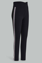 تنزيل الصورة على معرض الصور، Redtag-Black-Pique-Leggings-With-Print-Category:Leggings,-Colour:Black,-Filter:Senior-Girls-(9-to-14-Yrs),-GSR-Leggings,-New-In,-New-In-GSR,-Non-Sale,-S22D,-Section:Kidswear,-TBL-Senior-Girls-
