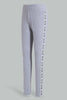 Redtag-Dk-Grey-Melange-Pique-Leggings-With-Print-Category:Leggings,-Colour:Grey,-Filter:Senior-Girls-(9-to-14-Yrs),-GSR-Leggings,-New-In,-New-In-GSR,-Non-Sale,-S22D,-Section:Kidswear,-TBL-Senior-Girls-
