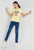 Redtag-Yellow-Basic-T-Shirt-Category:T-Shirts,-Colour:Yellow,-Filter:Senior-Girls-(9-to-14-Yrs),-GSR-T-Shirts,-New-In,-New-In-GSR,-Non-Sale,-S22D,-Section:Kidswear,-TBL-Senior-Girls-9 to 14 Years