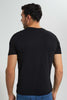 Redtag-Black-Henley-T-Shirt-Plain-T-Shirts-Men's-