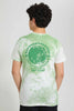 Redtag-Green-Bsr-Tye-Dye-Tee-Embellished-T-Shirts-Senior-Boys-9 to 14 Years