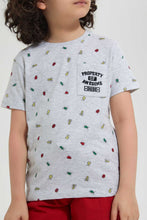 Load image into Gallery viewer, Redtag-Stone-Bug-Pocket-T-Shirt-Graphic-T-Shirts-Boys-2 to 8 Years
