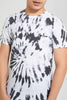 Redtag-White-Bsr-Tye-Dye-Tee-Embellished-T-Shirts-Senior-Boys-9 to 14 Years