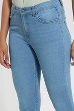 Load image into Gallery viewer, Redtag-Light-Wash-Mid-Waist-Jean-Jeans-High-Rise-Women&#39;s-
