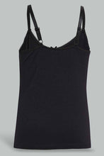 Load image into Gallery viewer, Redtag-Black-X-Black-Vest-(2Pack)-365,-Category:Vests,-Colour:Black,-Filter:Senior-Girls-(9-to-14-Yrs),-GSR-Vests,-New-In,-New-In-GSR,-Non-Sale,-Section:Kidswear-Senior-Girls-9 to 14 Years
