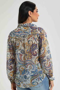 Redtag-Assorted-Paisley-Printed-Lurex-Dobby-Blouse-Blouses-Women's-