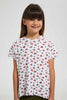 Redtag-White--Girls-Aop-T-Shirt-Graphic-T-Shirts-Girls-2 to 8 Years