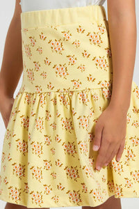 Redtag-Assorted-Aop-Skirt-Skirts-Girls-2 to 8 Years