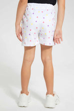 تنزيل الصورة على معرض الصور، Redtag-Assorted-Aop-Short-Casual-Shorts-Girls-2 to 8 Years
