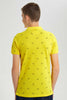 Redtag-Yellow-Allover-Polo-Tee-Polo-Shirts-Senior-Boys-9 to 14 Years