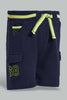 Redtag-Navy-Cargo-Pocket-Rib-Active-Shorts-Active-Shorts-Infant-Boys-3 to 24 Months