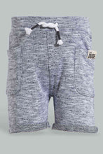 تنزيل الصورة على معرض الصور، Redtag-Grey-Cargo-Yd-Active-Shorts-Active-Shorts-Infant-Boys-3 to 24 Months
