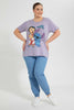 Redtag-Purple-Lilo-And-Stitch-T-Shirt-Graphic-T-Shirts-Women's-